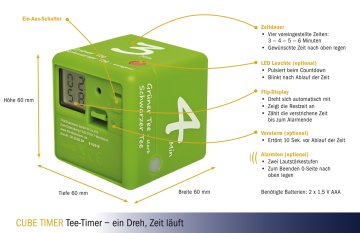 TFA 38.2035.04 Çay Kaynatma için Timer