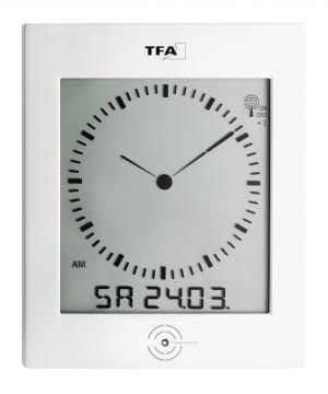 TFA 60.4506  'Dialog' Oda Sıcaklığını Gösteren  Radyo Kontrollü Duvar Saati