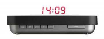 TFA 60.5009.05 - 'HOLOclock' LED kırmızı  3-D etkili saat