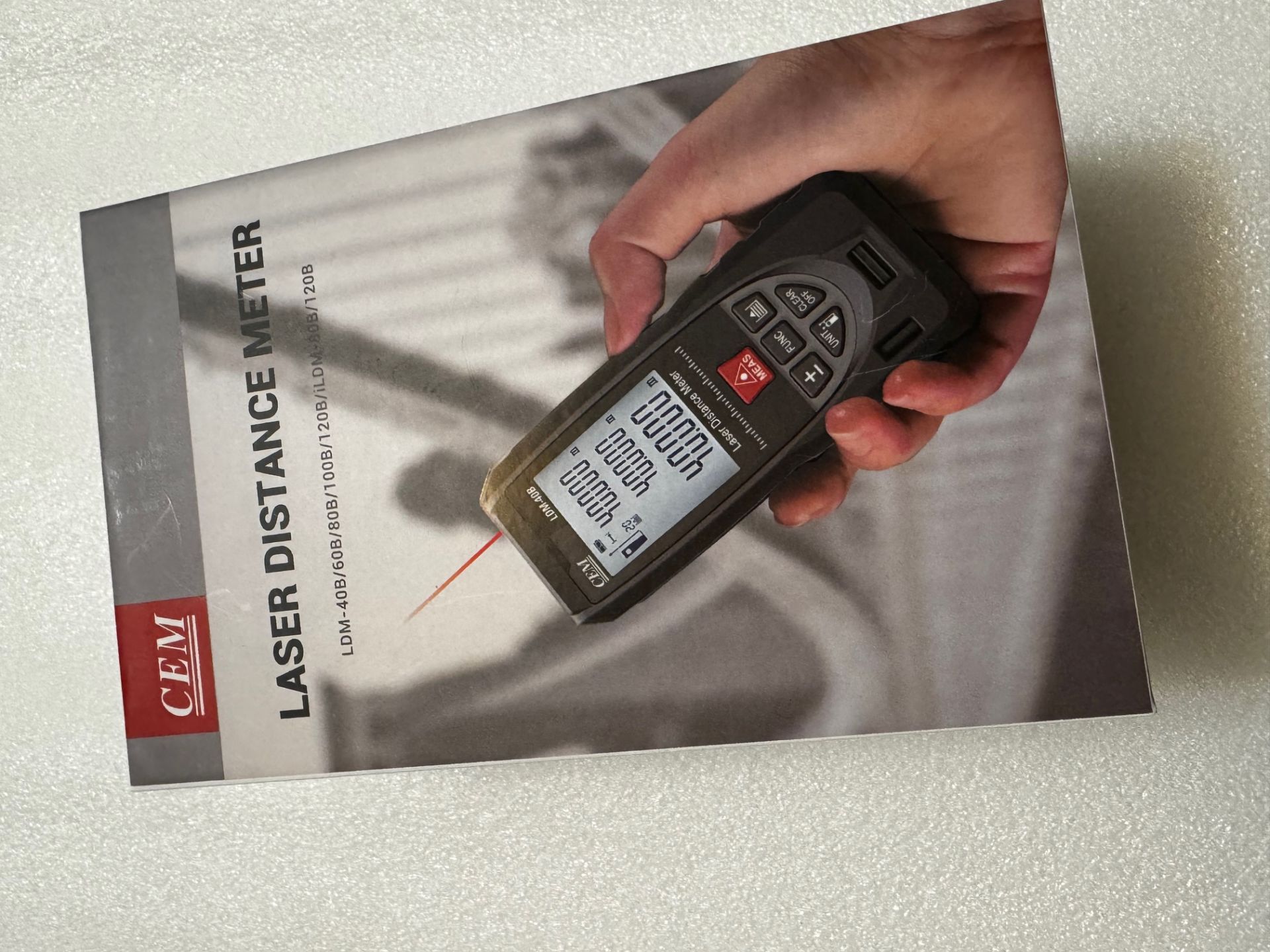 Mesafe Ölçer Lazerli LDM-60B CEM