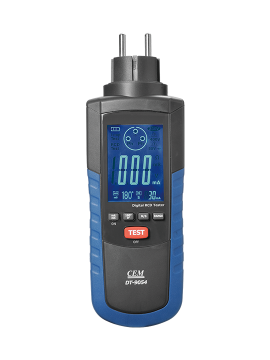 DT-9054 Kaçak Akım Rölesi Rcd Test Cihazı