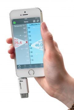 TFA 30.5035.01 Akıllı telefonlar için SMARTHY Termo-higrometre